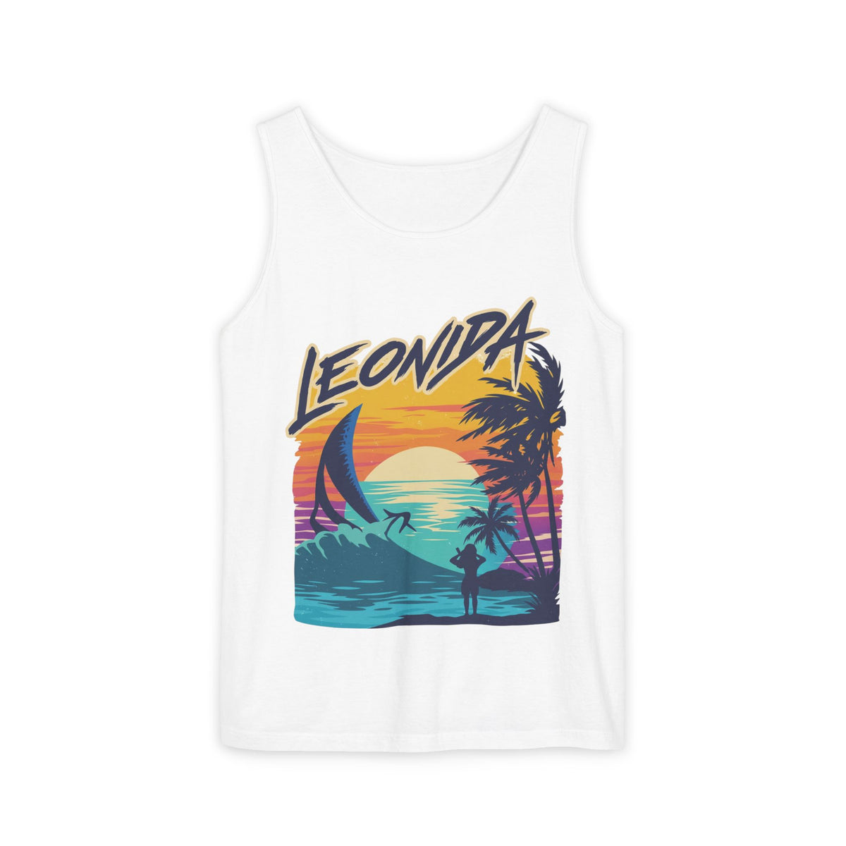 Leonida Sunset Surf Tank Top